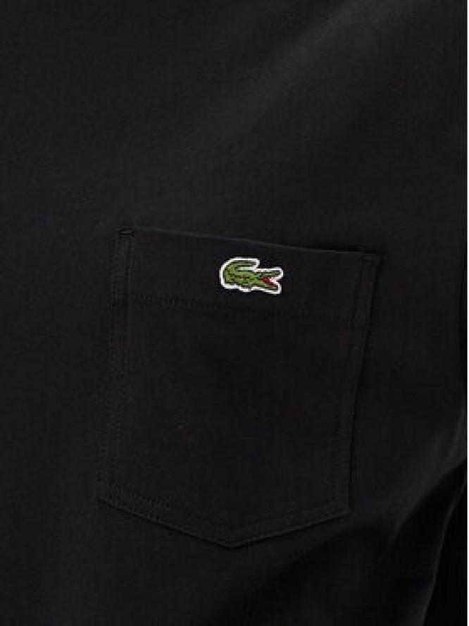 Lacoste T-Shirt TH2827 Czarny Regular Fit