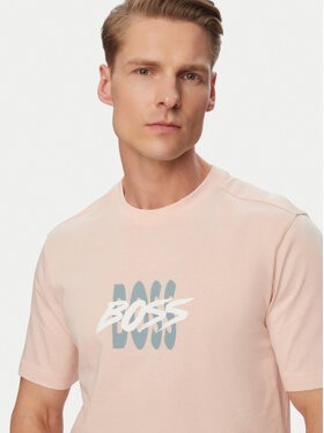 BOSS T-Shirt Bass 50561850 Różowy Regular Fit