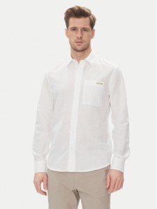 Calvin Klein Jeans Koszula J30J327295 Biały Regular Fit