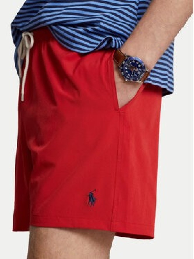 Polo Ralph Lauren Szorty kąpielowe 710907255005 Czerwony Classic Fit
