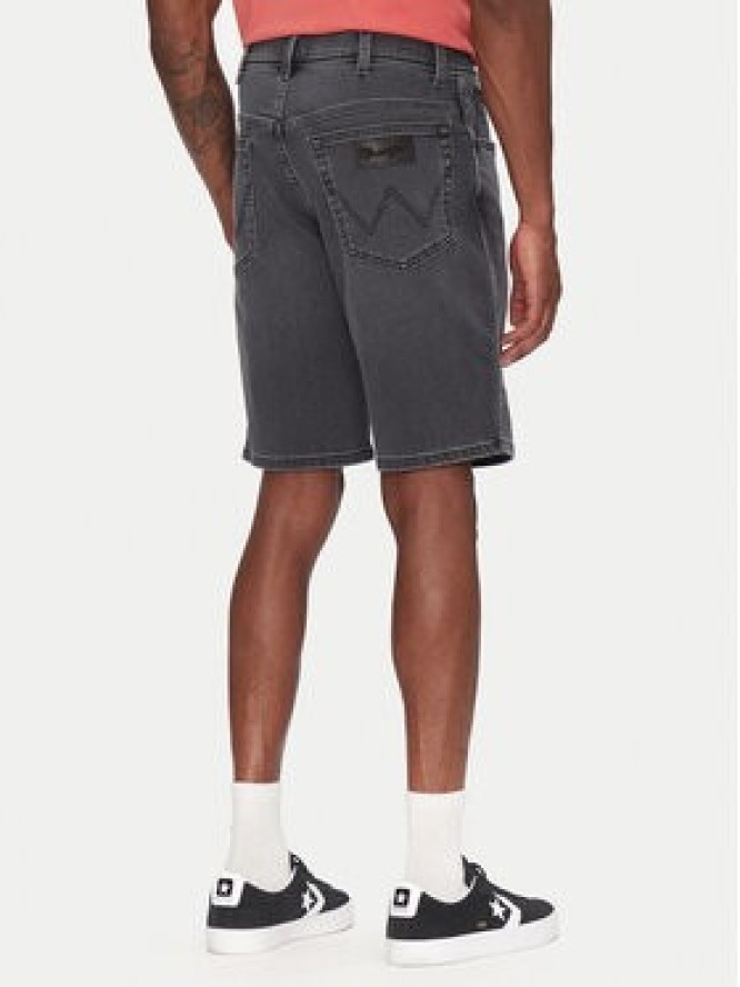 Wrangler Szorty jeansowe Texas 112364833 Szary Regular Fit