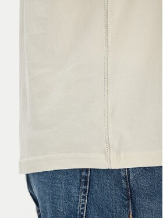 Napapijri T-Shirt S-Aylmer NP0A4HTO Beżowy Regular Fit