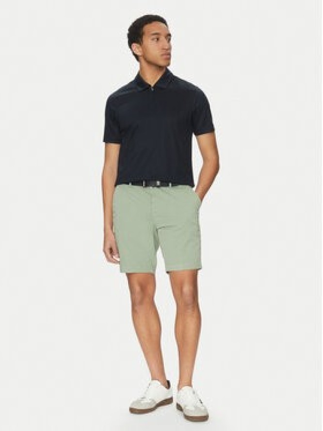 BOSS Szorty materiałowe H-Slice 50540743 Zielony Regular Fit