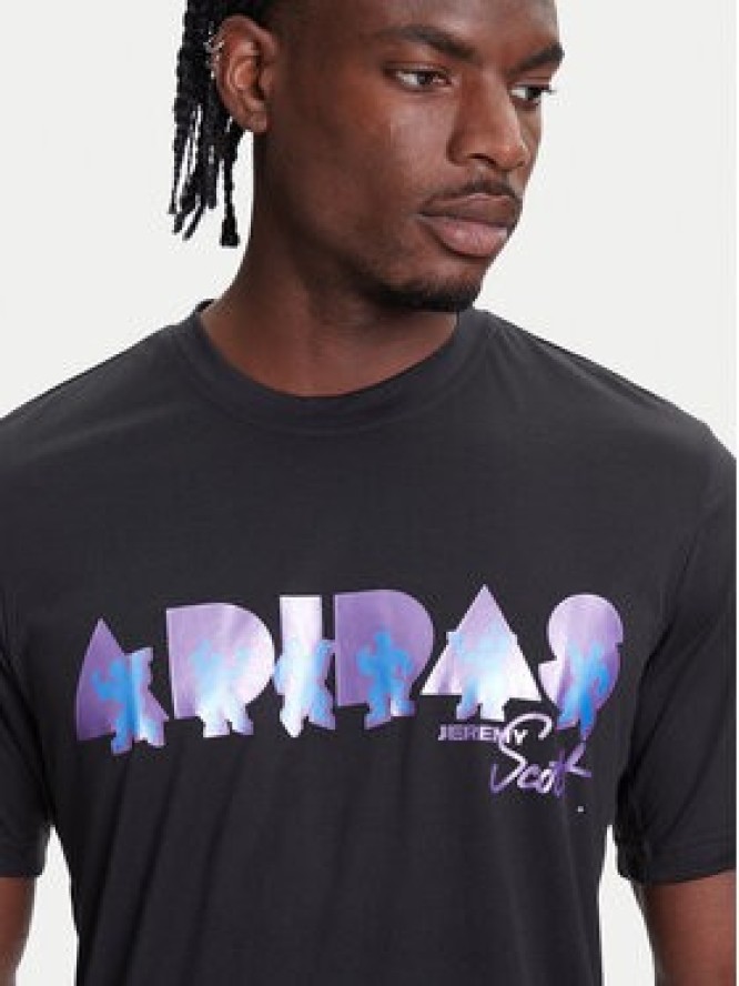 adidas T-Shirt Jeremy Scott JL7620 Czarny Regular Fit
