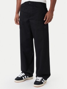 adidas Spodnie materiałowe Premium Essentials JY2636 Czarny Loose Fit
