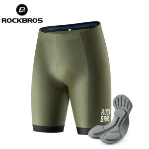 Męskie spodenki rowerowe z oddychającą wkładką 3D ROCKBROS