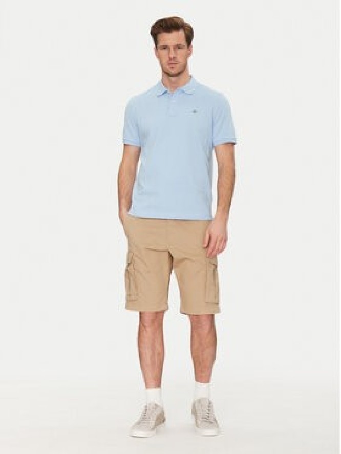 Gant Szorty materiałowe 205069 Beżowy Relaxed Fit