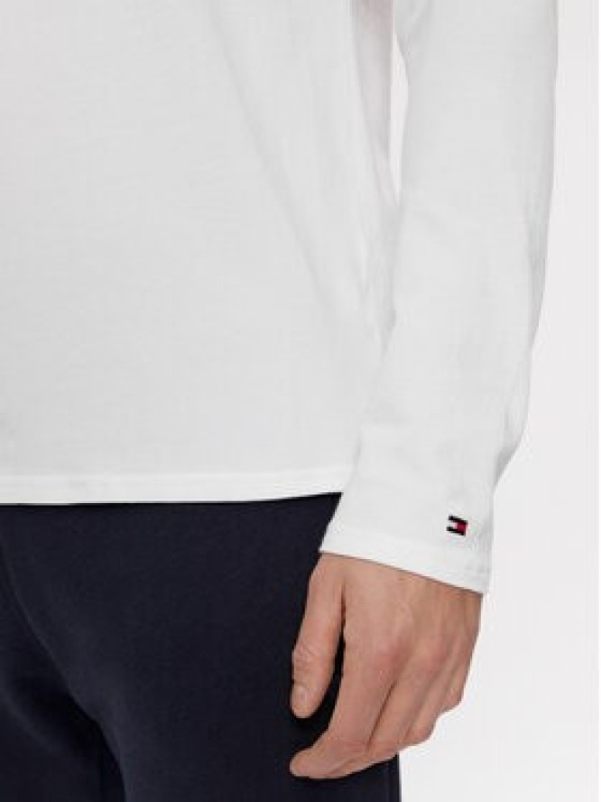 Tommy Hilfiger Komplet longsleeve UM0UM03022 Biały Slim Fit