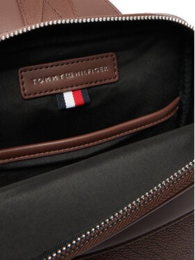 Tommy Hilfiger Saszetka Th Flag Monogram Sling Pack AM0AM14140 Brązowy