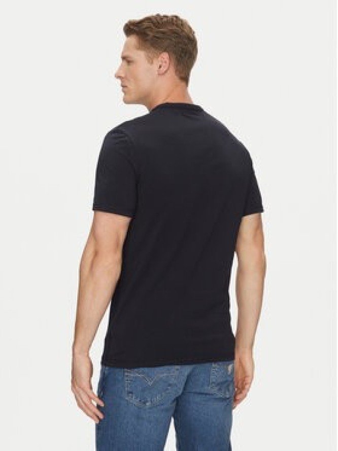Guess T-Shirt M5GI19 J1314 Granatowy Regular Fit