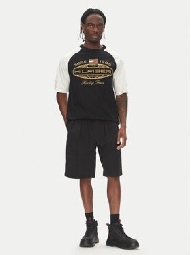 Tommy Hilfiger T-Shirt F1 Movie MW0MW41389 Czarny Regular Fit