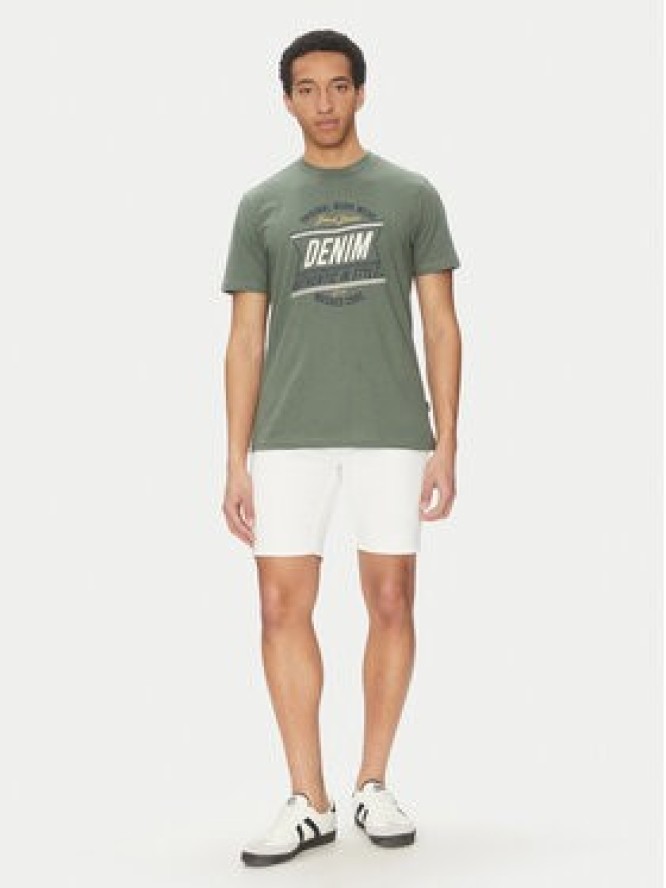 Blend Szorty jeansowe 20718125 Biały Regular Fit