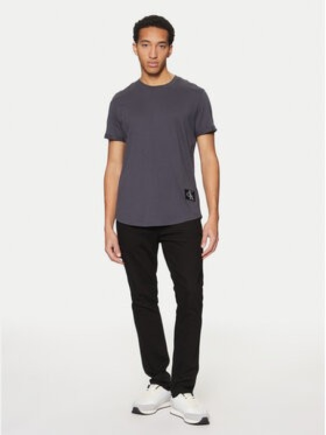 Calvin Klein Jeans T-Shirt J30J323482 Granatowy Regular Fit