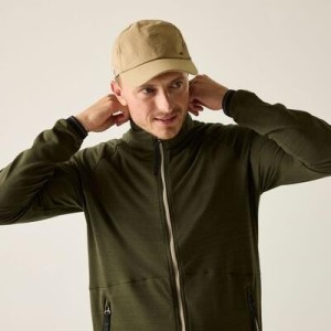 Męska bluza polarowa Malton z zamkiem błyskawicznym i marlowym wykończeniem