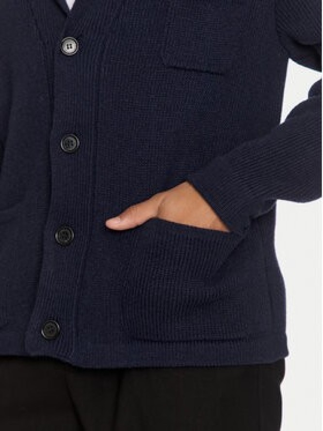 Paul&Shark Kardigan 14311215 Granatowy Regular Fit