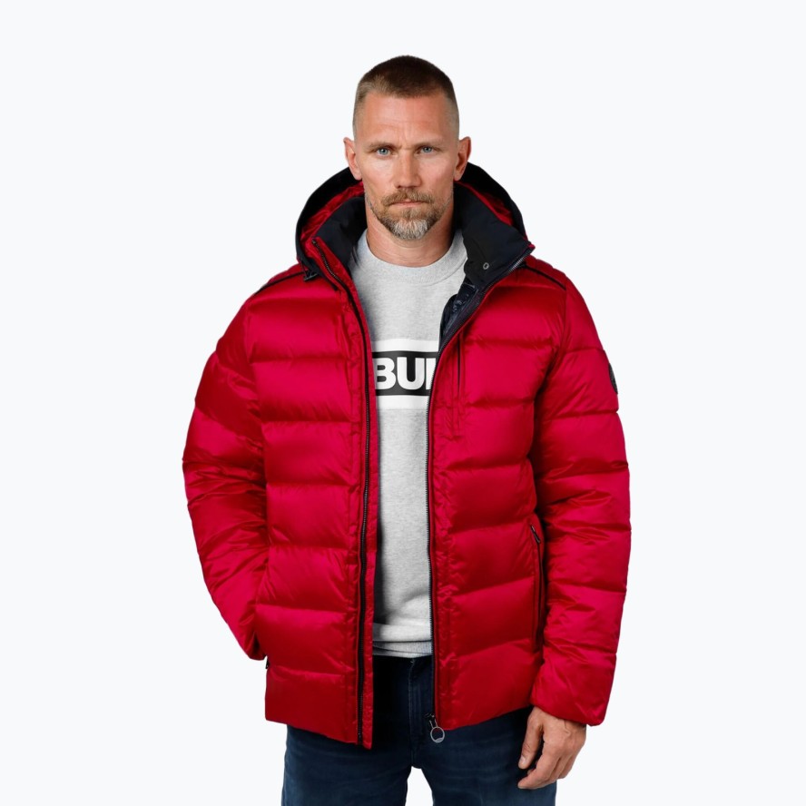 Kurtka zimowa męska Pitbull Barles Ribstop Padded Hooded