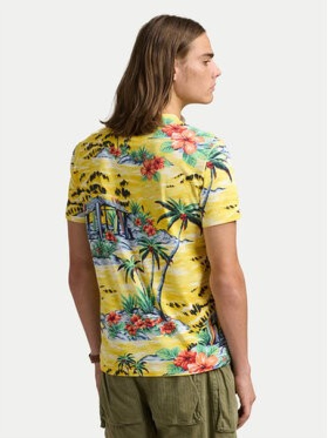 Polo Ralph Lauren T-Shirt 710963813001 Żółty Custom Slim Fit
