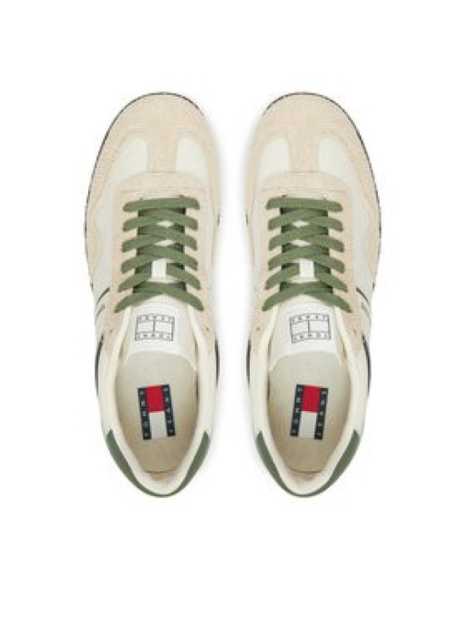 Tommy Jeans Sneakersy The Greenwich Leather EM0EM01587 Biały