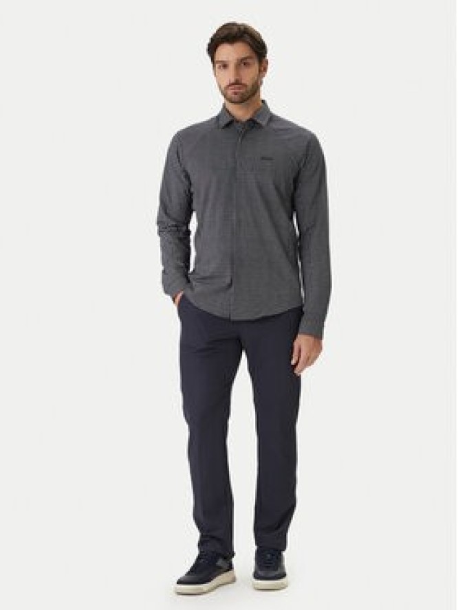 BOSS Koszula Excurse L 50554481 Granatowy Regular Fit