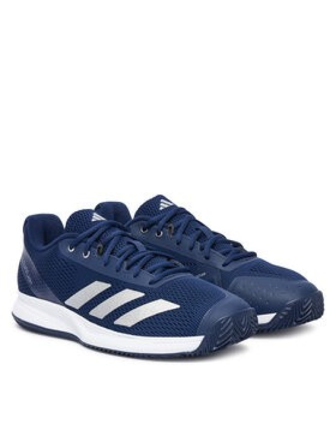 adidas Buty do tenisa Courtflash Speed 2 Tennis Shoes JR4507 Granatowy