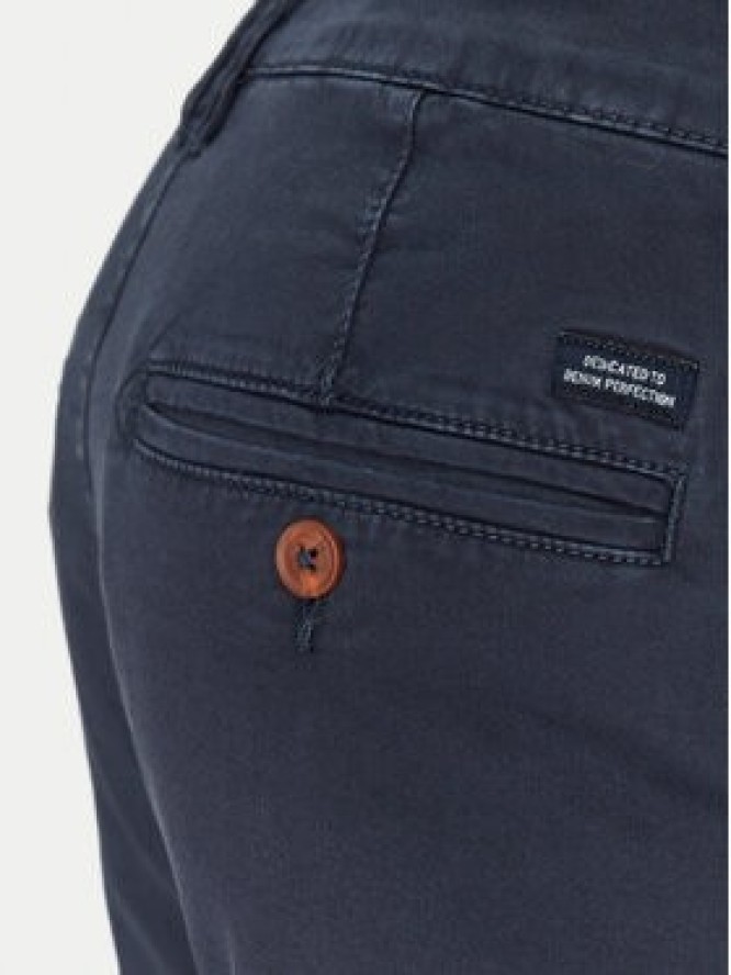 Blend Szorty materiałowe 20717939 Granatowy Regular Fit