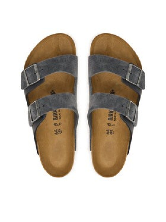 Birkenstock Klapki Arizona 1032435 Szary ciemny