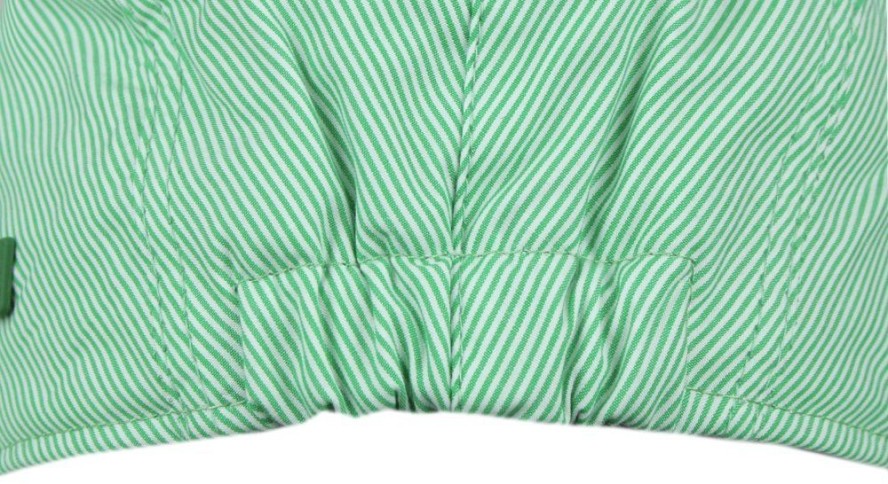 Lekki Kaszkiet Męski - Pako Jeans - Zielony Prążek