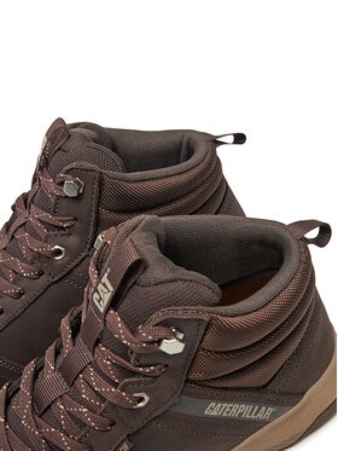 CAT Footwear Trzewiki Hex Ready Mid P726104 Brązowy