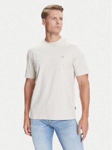 BOSS T-Shirt C-Taut 01 50520298 Beżowy Regular Fit