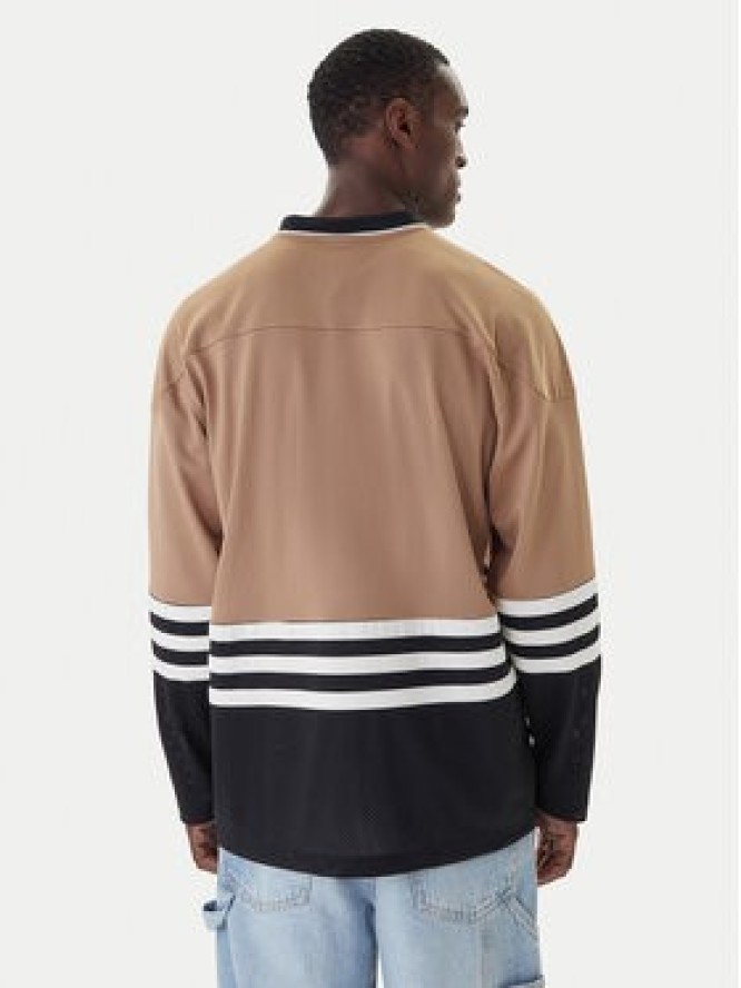 adidas Longsleeve JY0251 Beżowy Loose Fit