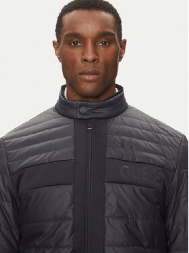 Guess Kurtka przejściowa M4YL16 WFHD0 Granatowy Regular Fit