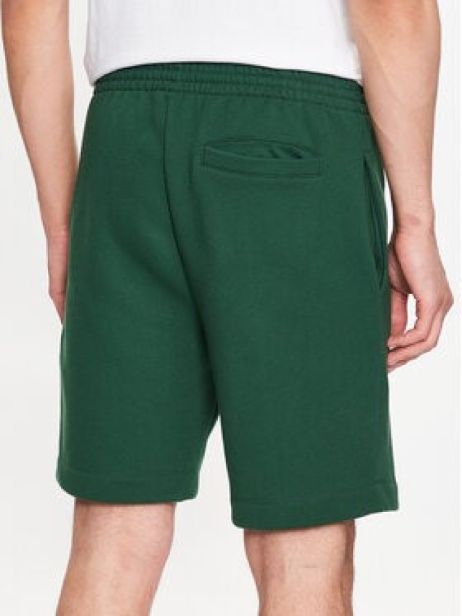 Lacoste Szorty sportowe GH9627 Zielony Regular Fit