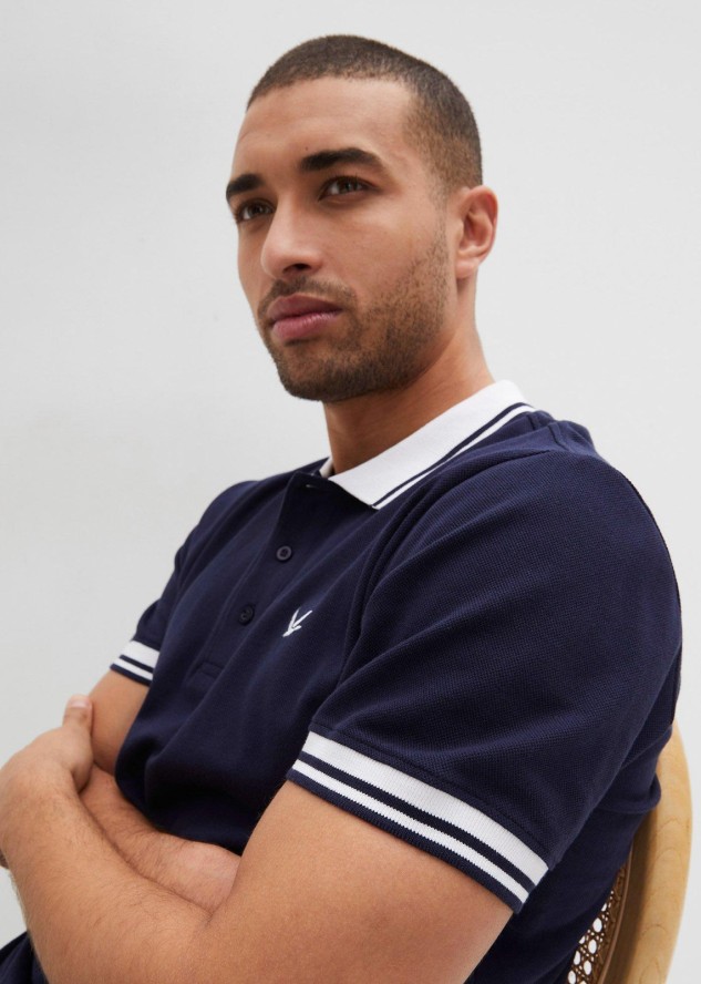 Shirt polo pique z czystej bawełny organicznej