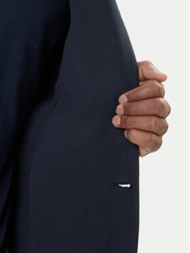 Marc O'Polo Marynarka 528 4051 57036 Granatowy Slim Fit