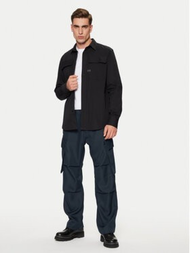 G-Star Raw Spodnie materiałowe R-3N D25224 862 Granatowy Straight Fit