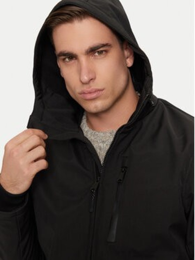 Schott NYC Kurtka przejściowa KALVIN Czarny Regular Fit