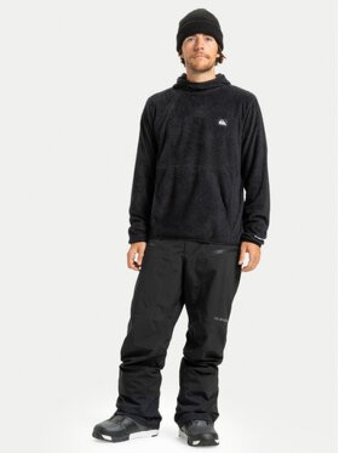 Quiksilver Polar Warm Up Hoodie EQYPF03079 Czarny Regular Fit