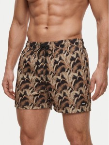 BOSS Szorty kąpielowe Pike 50561145 Czarny Regular Fit