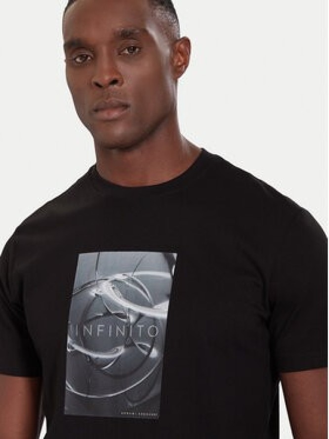Armani Exchange T-Shirt XM001470 AF10362 UC001 Czarny Regular Fit
