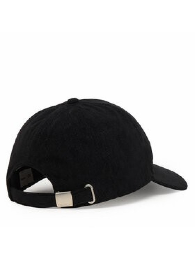Calvin Klein Czapka z daszkiem Corduroy Graphic 5 Panel Cap LV04D5064G Czarny