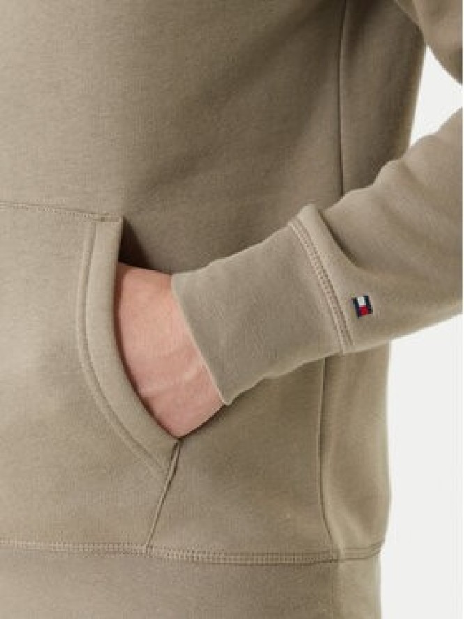 Tommy Hilfiger Bluza Logo MW0MW11599 Beżowy Regular Fit