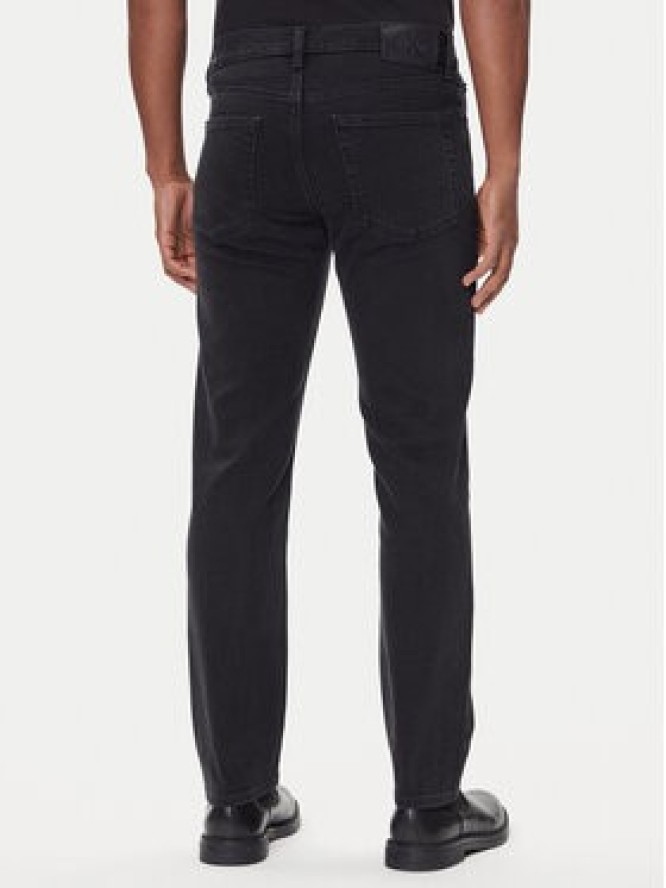 Calvin Klein Jeansy LV04RD902G Czarny Slim Fit
