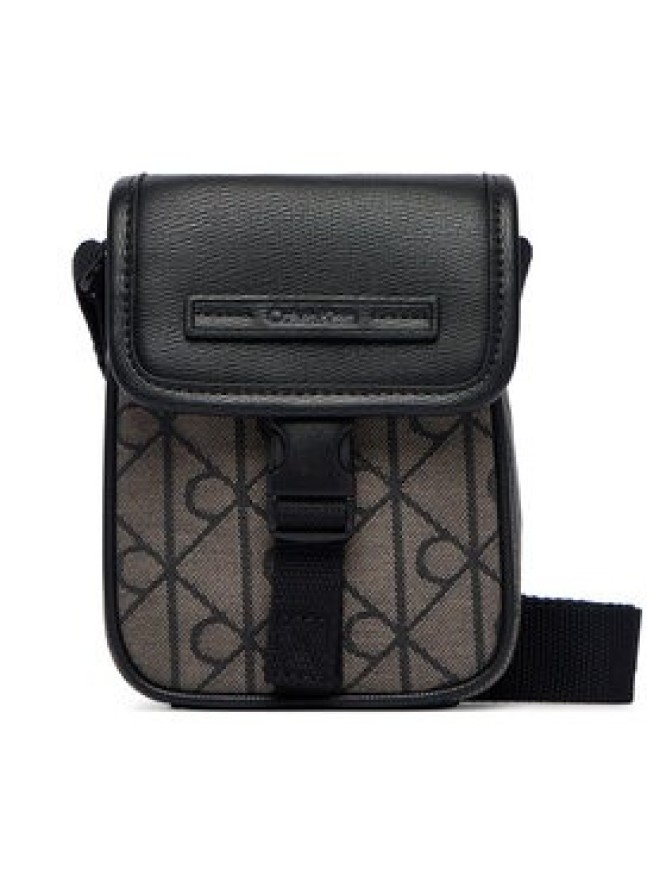 Calvin Klein Saszetka Mixed Emblem Aop LV04D3527G Beżowy