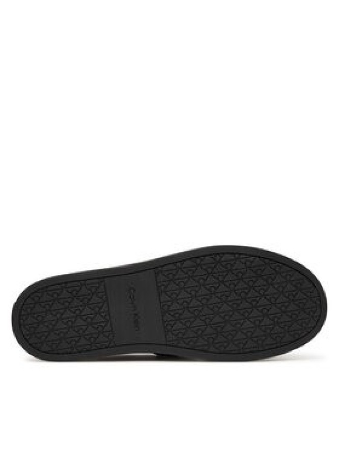Calvin Klein Loafersy Hybrid Clean Loafer Band Tum Lth HM0HM02184 Czarny