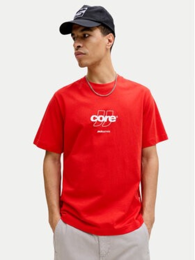 Jack & Jones T-Shirt Club 12289868 Szary Relaxed Fit