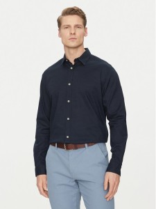 Jack & Jones Koszula Pierre 12270085 Granatowy Relaxed Fit