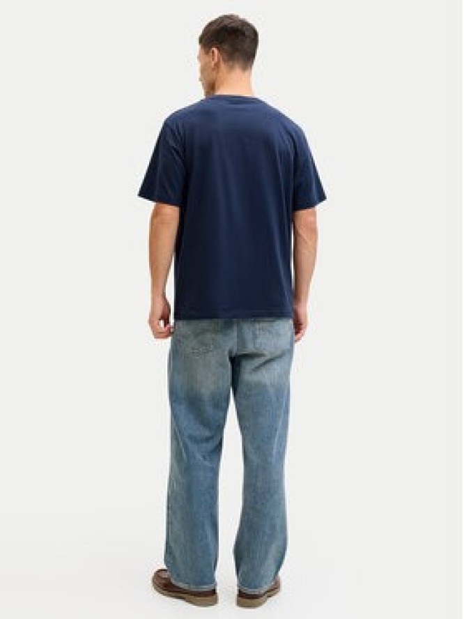 Jack & Jones T-Shirt Frank 12288092 Granatowy Relaxed Fit