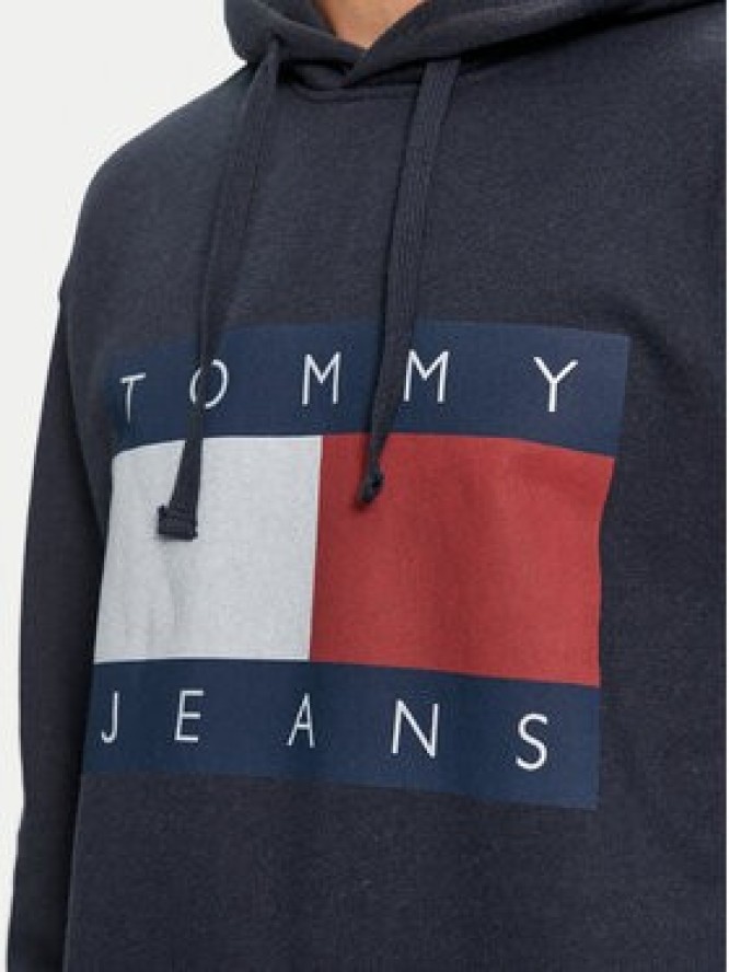 Tommy Jeans Bluza DM0DM20591 Granatowy Relaxed Fit