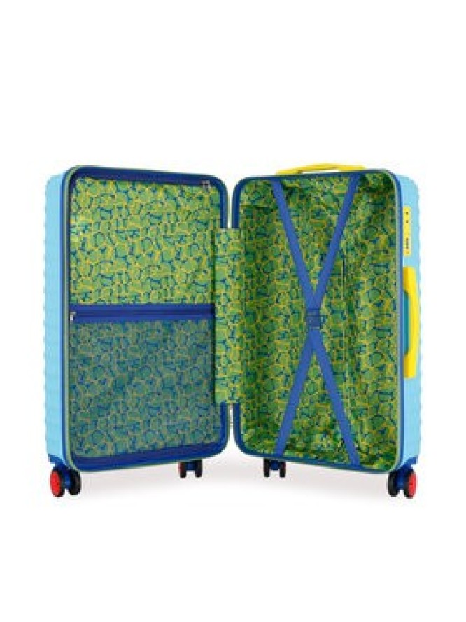 Semi Line Walizka średnia T5938-2 Niebieski