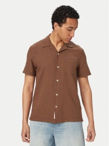Tommy Jeans Koszula DM0DM23058 Brązowy Regular Fit